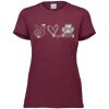 3067 Ladies' Extra Soft Triblend T-Shirt Thumbnail