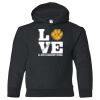 18500B Youth Heavy Blend Hooded Sweatshirt Thumbnail