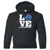 18500B Youth Heavy Blend Hooded Sweatshirt Thumbnail